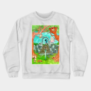 Forest Sword Crewneck Sweatshirt